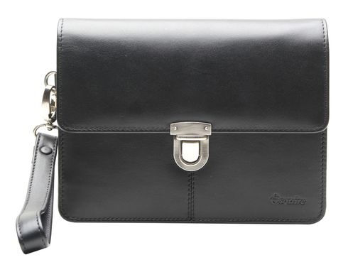 Esquire Oxford Wristlet Bag Black