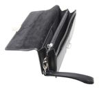 Esquire Oxford Wristlet Bag Black Esquire Oxford Wristlet Bag Black