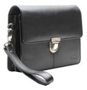 Esquire Oxford Wristlet Bag Black Esquire Oxford Wristlet Bag Black