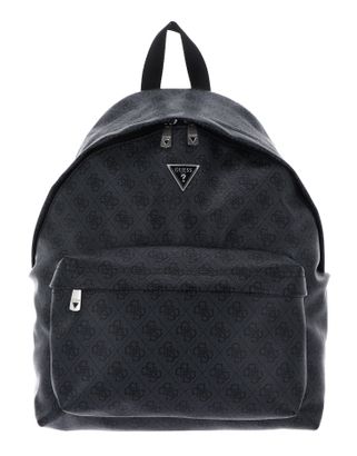 GUESS Venezia Backpack Front Pocket Black