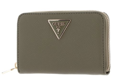 GUESS Laurel SLG Medium Zip Around Wallet Sage