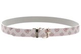 GUESS Masie Adjustable & Reversible Pant Belt W85 Rose Logo GUESS Masie Adjustable & Reversible Pant Belt W85 Rose Logo