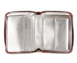 GUESS Laurel SLG Small Zip Around Wallet Red