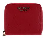 GUESS Laurel SLG Small Zip Around Wallet Red