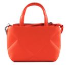 Calvin Klein Re-Lock Quilt Tote Mini XS Flame