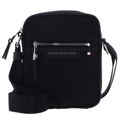 TOMMY HILFIGER TH Urban Nylon Mini Reporter Bag Black