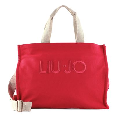 LIU JO Canvas Tote L Hibiscus