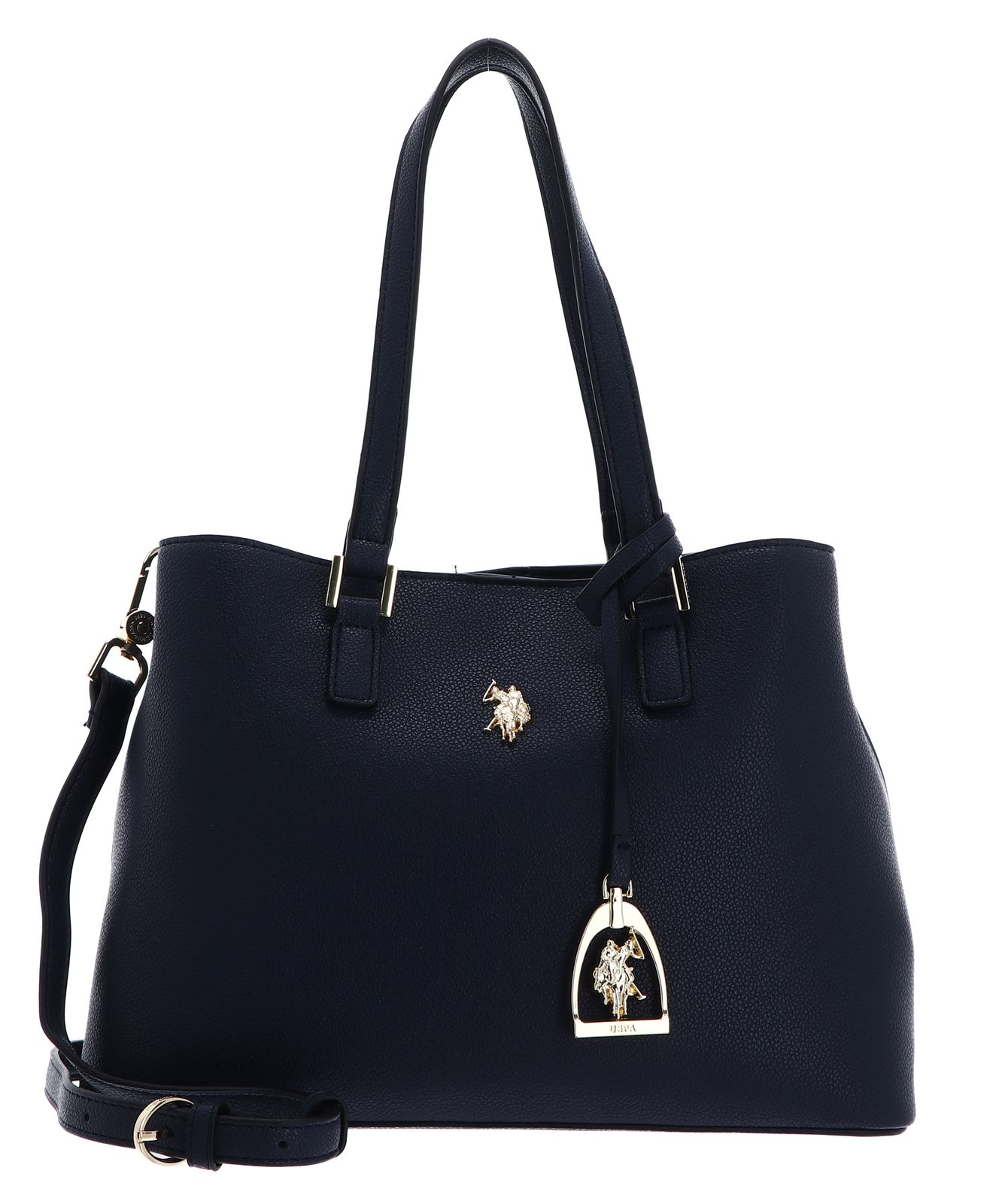 U.S. POLO ASSN. Jones Double Handle Bag Navy