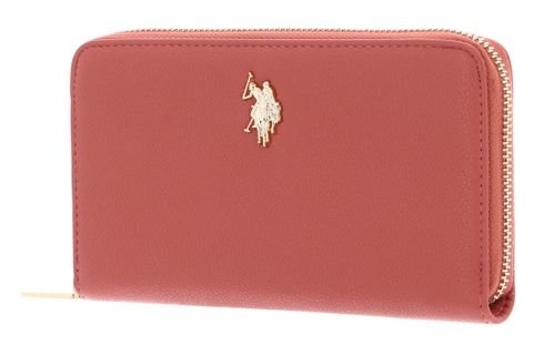 U.S. POLO ASSN. Jones Zip Around Wallet Radiant