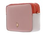 U.S. POLO ASSN. New Mansion Crossbody Bag Two Zip Papaya Combo