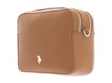 U.S. POLO ASSN. New Mansion Crossbody Bag Two Zip Tan