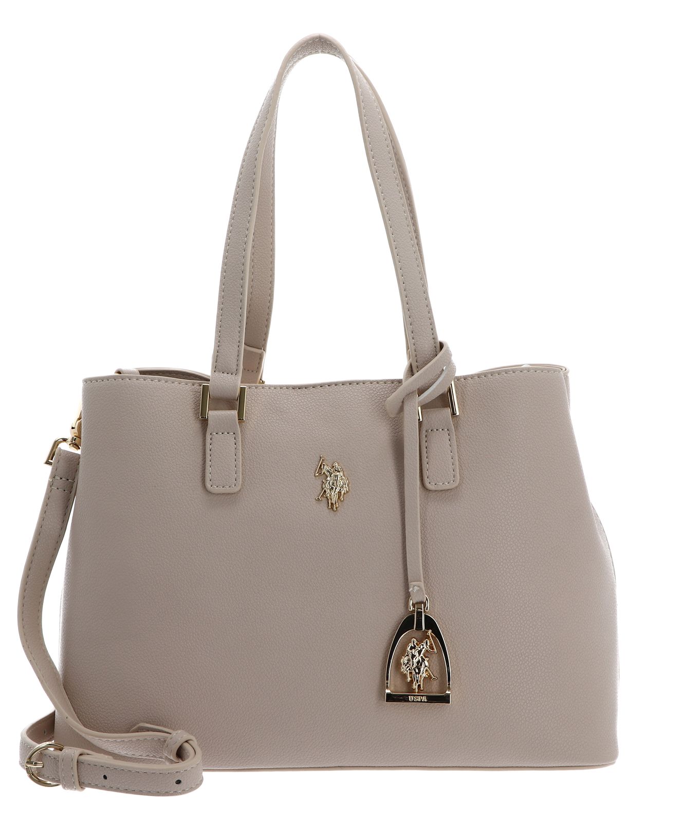U.S. POLO ASSN. Jones Double Handle Bag Light Beige | Buy bags 