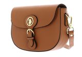 U.S. POLO ASSN. Florence Arlington Flap Crossbody Leather Light Tan