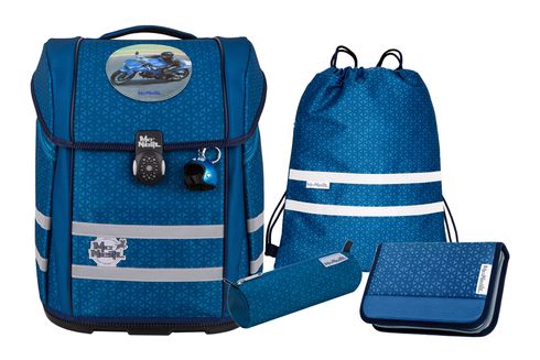 McNeill Ergo Perfecto Schoolbag Set 5-teilig Tetra