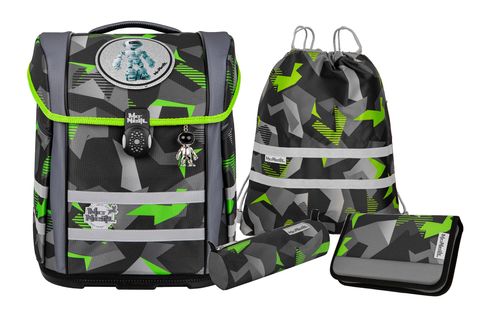 McNeill Ergo Perfecto Schoolbag Set 5-teilig Techno