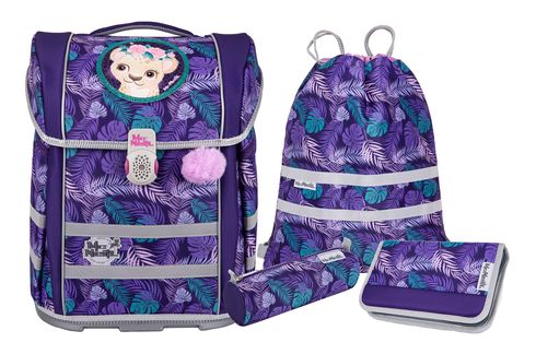 McNeill Ergo Perfecto Schoolbag Set 5-teilig Dschungel