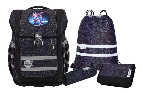 McNeill Ergo Compacto Schoolbag Set 5-teilig Tron