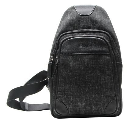 Esquire Recycled Life Crossbody Bag S Black