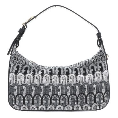 FURLA Flow Shoulder Bag 25 S Toni Grigio