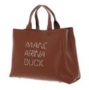 MANDARINA DUCK Lady Duck Tote M Caramel Cafe MANDARINA DUCK Lady Duck Tote M Caramel Cafe