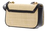 GUESS G Status Mini Crossbody Flap Bag Natural / Black GUESS G Status Mini Crossbody Flap Bag Natural / Black