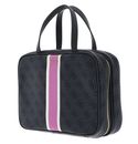 GUESS Travel Case Coal Logo