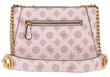 GUESS Masie Girlfriend Satchel Light Rose Logo GUESS Masie Girlfriend Satchel Light Rose Logo