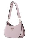 GUESS Meridian Mini Top Zip Shoulder Bag Light Rose
