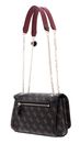 GUESS Noelle Covertible Xbody Flap Bag Brown GUESS Noelle Covertible Xbody Flap Bag Brown