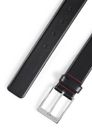 HUGO Gellot Sz35 Leather Belt W85 Black