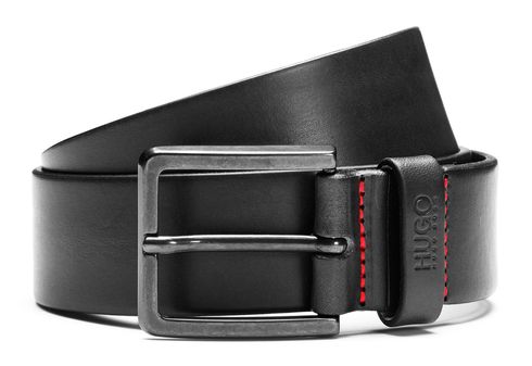 HUGO Gionio Sz40 Leather Belt W105 Black