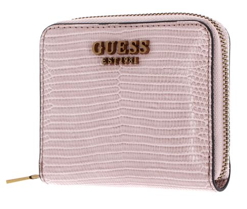 GUESS Ginevra Small Zip Around Light Rose