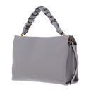COCCINELLE Boheme Grana Double Hand Bag Light Grey / Noir COCCINELLE Boheme Grana Double Hand Bag Light Grey / Noir