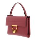 COCCINELLE Arlettis Signature Handbag Grained Leather Pot