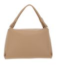 COCCINELLE Eclyps Handbag Grained Leather Fresh Beige