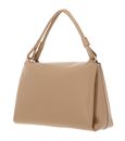 COCCINELLE Eclyps Handbag Grained Leather Fresh Beige