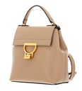 COCCINELLE Arlettis Backpack Grained Leather Fresh Beige COCCINELLE Arlettis Backpack Grained Leather Fresh Beige