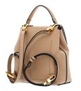 COCCINELLE Arlettis Backpack Grained Leather Fresh Beige COCCINELLE Arlettis Backpack Grained Leather Fresh Beige
