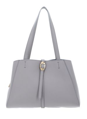 COCCINELLE Chara Handbag Grained Leather Light Grey