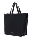 COCCINELLE Boheme Grana Double Handbag Double Grainy Leather Noir / Cuir