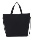 COCCINELLE Boheme Grana Double Handbag Double Grainy Leather Noir / Cuir