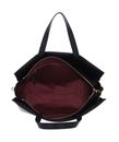 COCCINELLE Boheme Grana Double Handbag Double Grainy Leather Noir / Cuir