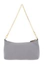 COCCINELLE Aura Mini Bag Grained Leather Light Grey COCCINELLE Aura Mini Bag Grained Leather Light Grey