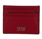 GUESS Laurel Card Holder Red