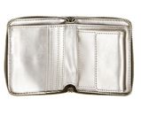 GUESS Meridian Small Zip Around Wallet Pewter