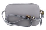 COCCINELLE Coccinelle Gleen Handbag Grained Leather Light Grey