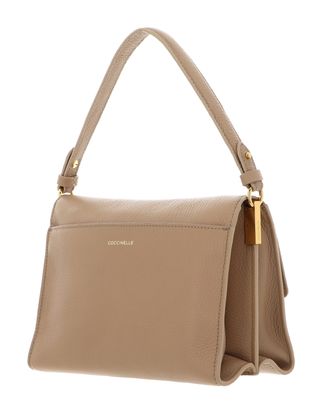 【関税&送料込】Coccinelle Bags Beige COCCINELLE Codice Lavorazione 24 Beige Leather Women's Bag