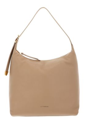 COCCINELLE Coccinelle Gleen Handbag Grained Leather Fresh Beige