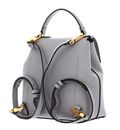 COCCINELLE Arlettis Backpack Grained Leather Light Grey COCCINELLE Arlettis Backpack Grained Leather Light Grey