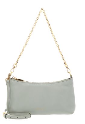 COCCINELLE Aura Mini Bag Grained Leather Celadon Green